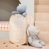 3 Sprouts CPHTAL Panier à linge pliable en tissu recyclé - Terrazzo beige - 3 Sprouts vendu par Veille sur toi