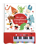 Auzou 9782733837368 Livre Musical - Mes jolies comptines au piano - Auzou vendu par Veille sur toi