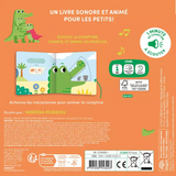 Auzou 9791039553223 Livre ma comptine animée - Ah! Les crocodiles - Auzou vendu par Veille sur toi