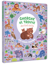 Auzou 9791039567596 Livre cherche et trouve des tout-petits - Les bébés animaux - Auzou vendu par Veille sur toi