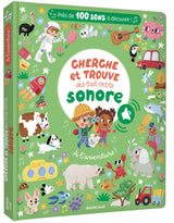 Auzou 9791039578547 Livre cherche et trouve des tout-petits sonore - À l'aventure - Auzou vendu par Veille sur toi