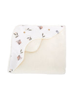 Baluchon ⚜ BAM-5315-T-2009 Sortie de bain pour bébé - Lémuriens - Bambino par Baluchon vendu par Veille sur toi