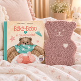 Béké Bobo ⚜ CofRose Coffret livre - Béké-bobo et le nouveau bébé - Rose - Béké-Bobo vendu par Veille sur toi