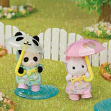 Calico Critters CC2171 Amis de la garderie - Duo jour pluvieux - Calico Critters vendu par Veille sur toi