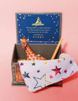 Camp Hollow SURCT0043 Porte-bougie en porcelaine - Cake Topper - Girafe - Camp Hollow vendu par Veille sur toi