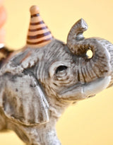 Camp Hollow SURCT0044 Porte-bougie en porcelaine - Cake Topper - Éléphant - Camp Hollow vendu par Veille sur toi