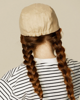 Caribou ⚜ Casquette en lin pour enfant - Sable - Caribou vendu par Veille sur toi
