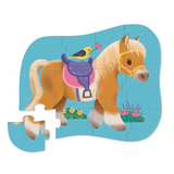 Crocodile Creek CC41236 Mini casse-tête - 12 pièces - Joli poney 2+ - Crocodile Creek vendu par Veille sur toi