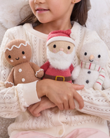 Cuddle + kind BBYGBDWT003 Peluche - Bébé pain d'épices 7" - Glaçage blanc - Cuddle + kind vendu par Veille sur toi