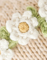 Cuddle + kind BBYHBRFLCR0003 Peluche - Bébé Ourson miel 7" - Couronne de fleurs - Cuddle + kind vendu par Veille sur toi