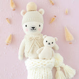 Cuddle + kind BBYPOL003 Peluche - Bébé ours polaire 7" - Cuddle + kind vendu par Veille sur toi