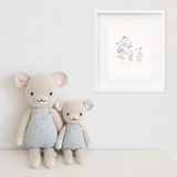 Cuddle + kind Peluche - Bailey la souris - Cuddle + kind vendu par Veille sur toi