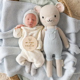Cuddle + kind Peluche - Bailey la souris - Cuddle + kind vendu par Veille sur toi
