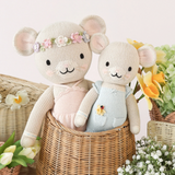 Cuddle + kind Peluche - Emma la souris - Cuddle + kind vendu par Veille sur toi