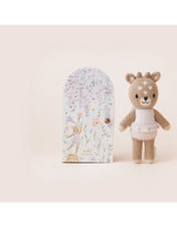 Cuddle + kind TINYFAWVIO4 Peluche avec jolie boîte - Tiny 6" - Violet le faon - Cuddle + kind vendu par Veille sur toi