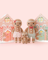 Cuddle + kind TinyGingerbread Peluche avec jolie boîte - Tiny 6" - Pain d'épices - Cuddle + kind vendu par Veille sur toi