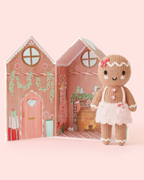 Cuddle + kind TinyGingerbread Peluche avec jolie boîte - Tiny 6" - Pain d'épices - Cuddle + kind vendu par Veille sur toi