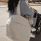 Dans le sac ⚜ DIAP-BAG-GING-SAG Sac à couche - Vichy sauge - Dans le sac vendu par Veille sur toi