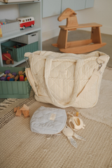 Dans le sac ⚜ DIAP-BAG-STR-YEL Sac à couche - Rayé jaune - Dans le sac vendu par Veille sur toi