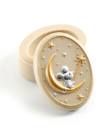 Djeco DD03446-CRÈME Boîte à dents - Djeco Crème vendu par Veille sur toi