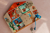 Djeco DJ01659 Jeu de manipulation Cabanalock - Djeco vendu par Veille sur toi