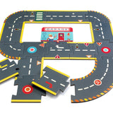 Djeco DJ05498 Casse-tête circuit géant Crazy Motors - Djeco vendu par Veille sur toi