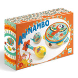 Djeco DJ06016 Ensemble de musique Animambo - Tambourin, maracas et castagnettes - Djeco vendu par Veille sur toi