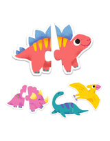 Djeco DJ08263 Casse-tête 10 pièces - Duo/Dinos - Djeco vendu par Veille sur toi