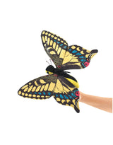 Folkmanis 3029 Marionnette - Le papillon hirondelle - Folkmanis vendu par Veille sur toi