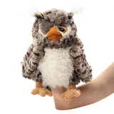 Folkmanis 3227 Marionnette - Hibou sage - Folkmanis vendu par Veille sur toi