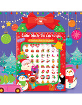 Girl Nation GN-J1049 Boucles d'oreilles autocollantes Cutie - Joyeux Noël - Girl Nation vendu par Veille sur toi