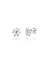Girl Nation GN-J2605s Boucles d'oreilles en argent - Fleurs - Girl Nation vendu par Veille sur toi