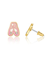 Girl Nation GN-J456s Boucles d'oreilles en émail - Chaussons de ballet - Girl Nation vendu par Veille sur toi