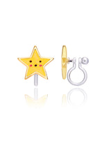 Girl Nation GN-J503SC Boucles d'oreilles à clip en émail - Étoile - Girl Nation vendu par Veille sur toi