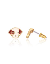 Girl Nation GN-J533s Boucles d'oreilles en émail - Chien - Girl Nation vendu par Veille sur toi