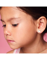 Girl Nation GN-J534S02 Boucles d'oreilles en émail - Lapin Brillant - Girl Nation vendu par Veille sur toi