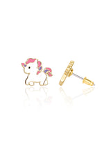 Girl Nation GN-J537S08 Boucles d'oreilles en émail - Licorne magique - Girl Nation vendu par Veille sur toi