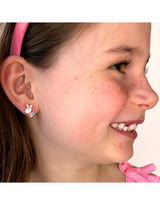 Girl Nation GN-J537S08 Boucles d'oreilles en émail - Licorne magique - Girl Nation vendu par Veille sur toi