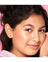 Girl Nation GN-J591S Boucles d'oreilles en émail - Cerises - Girl Nation vendu par Veille sur toi