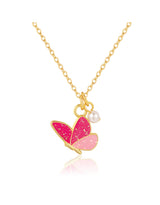Girl Nation GN-J6644N Collier douce petite - Rêves de papillons - Girl Nation vendu par Veille sur toi
