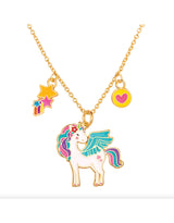 Girl Nation GN-J7115GS Coffret cadeau collier & boucles d'oreilles - Licorne - Girl Nation vendu par Veille sur toi