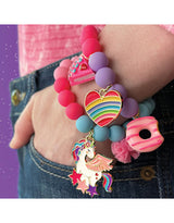 Girl Nation GN-J802B Bracelet - Coeur arc-en-ciel - Girl Nation vendu par Veille sur toi