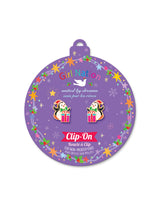 Girl Nation GN-JX515sc Boucles d'oreilles à clip en émail - Cadeau pour manchot  - Girl Nation vendu par Veille sur toi