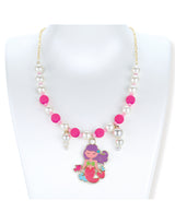 Girl Nation J807N Collier perle et bulle - Sirène - Girl Nation vendu par Veille sur toi