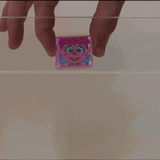 Glo Pals 4-ABBY-82342 Cube lumineux rose et mauve - Abby Cadabby Sesame Street - Glo Pals vendu par Veille sur toi
