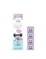 Glo Pals 4-LUMI-82310 Cube lumineux mauve - Lumi - Glo Pals vendu par Veille sur toi