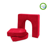 Go Coconut Canadian Play Couches, Furniture and Toys sku-46516367851764 Wall 10" & Doors Set Poppy Pop / 1 set (3 pieces) vendu par Veille sur toi