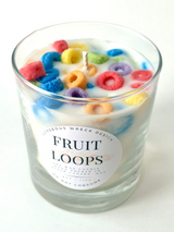Gorgeous Wreck Design CANDLE-FruitLoops Chandelle dessert - Fruit Loops - Gorgeous Wreck Design vendu par Veille sur toi