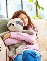 Hugimals HUG002SL Peluche lourde et apaisante - Sam le paresseux - Hugimals vendu par Veille sur toi