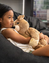Hugimals HUG003PU Peluche lourde et apaisante - Charlie le chiot - Hugimals vendu par Veille sur toi